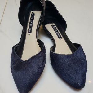 Alice + Olivia Black Flats